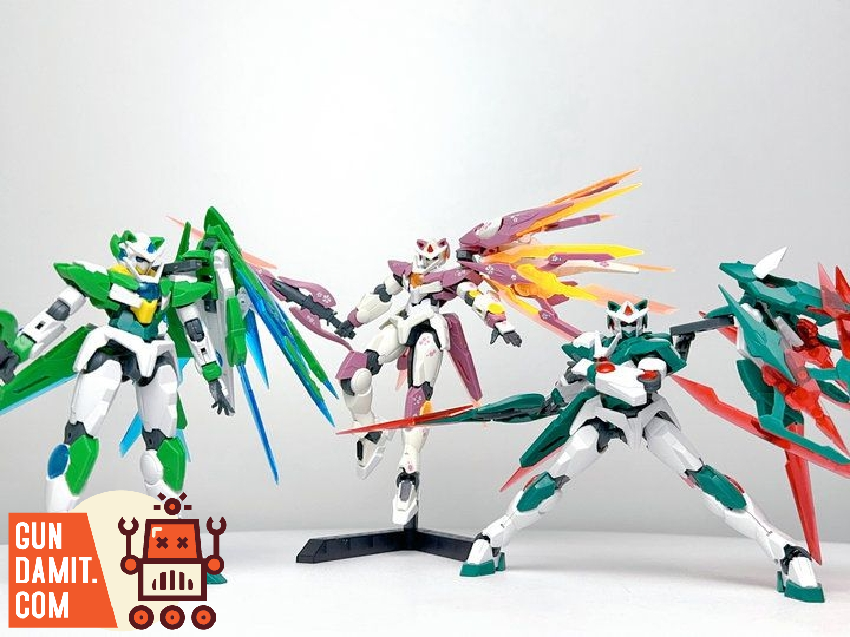Shia Qan T dark green version action pose with beam saber Shia Qan T dark green version action pose with beam saber