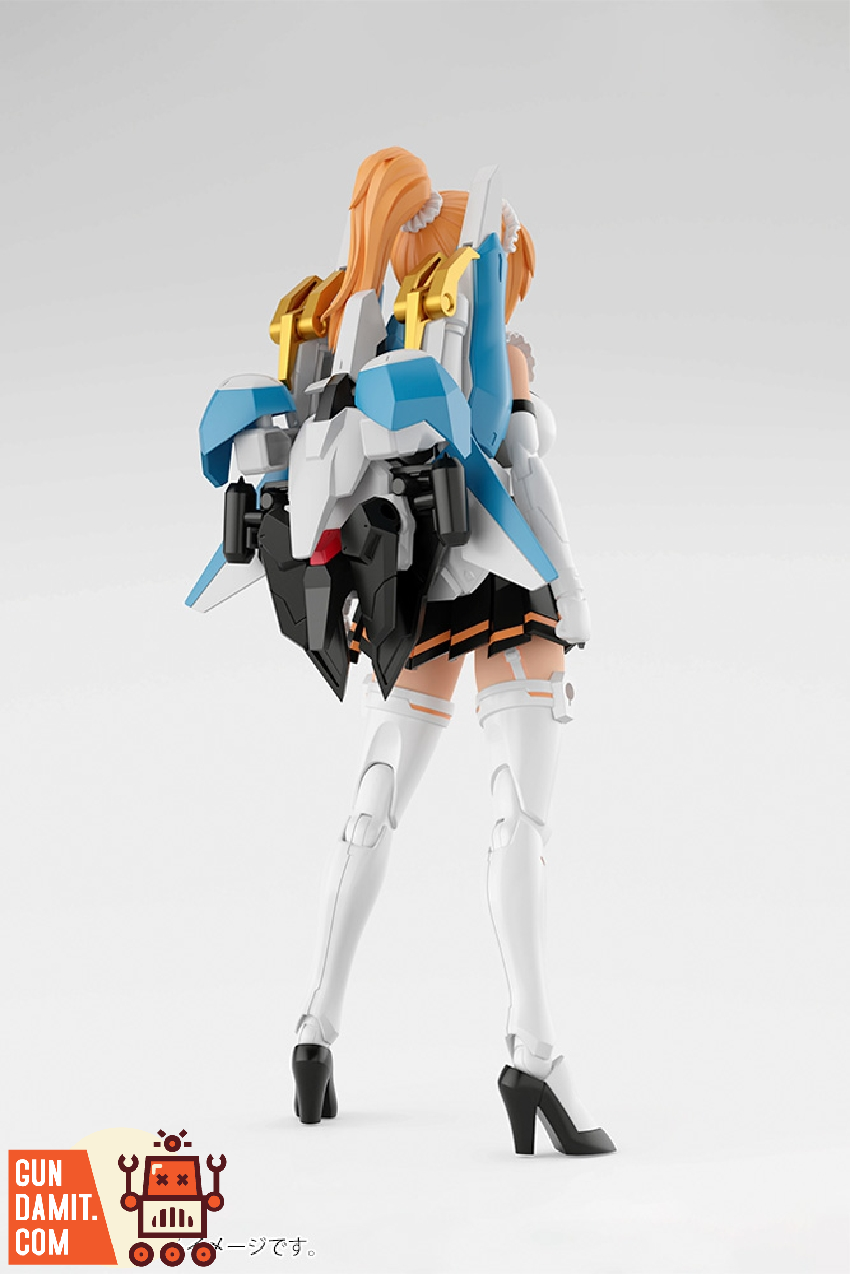 Kotobukiya Gaofigar Cross Frame Girl rear view with armor backpack attached Kotobukiya Gaofigar Cross Frame Girl rear view with armor backpack attached