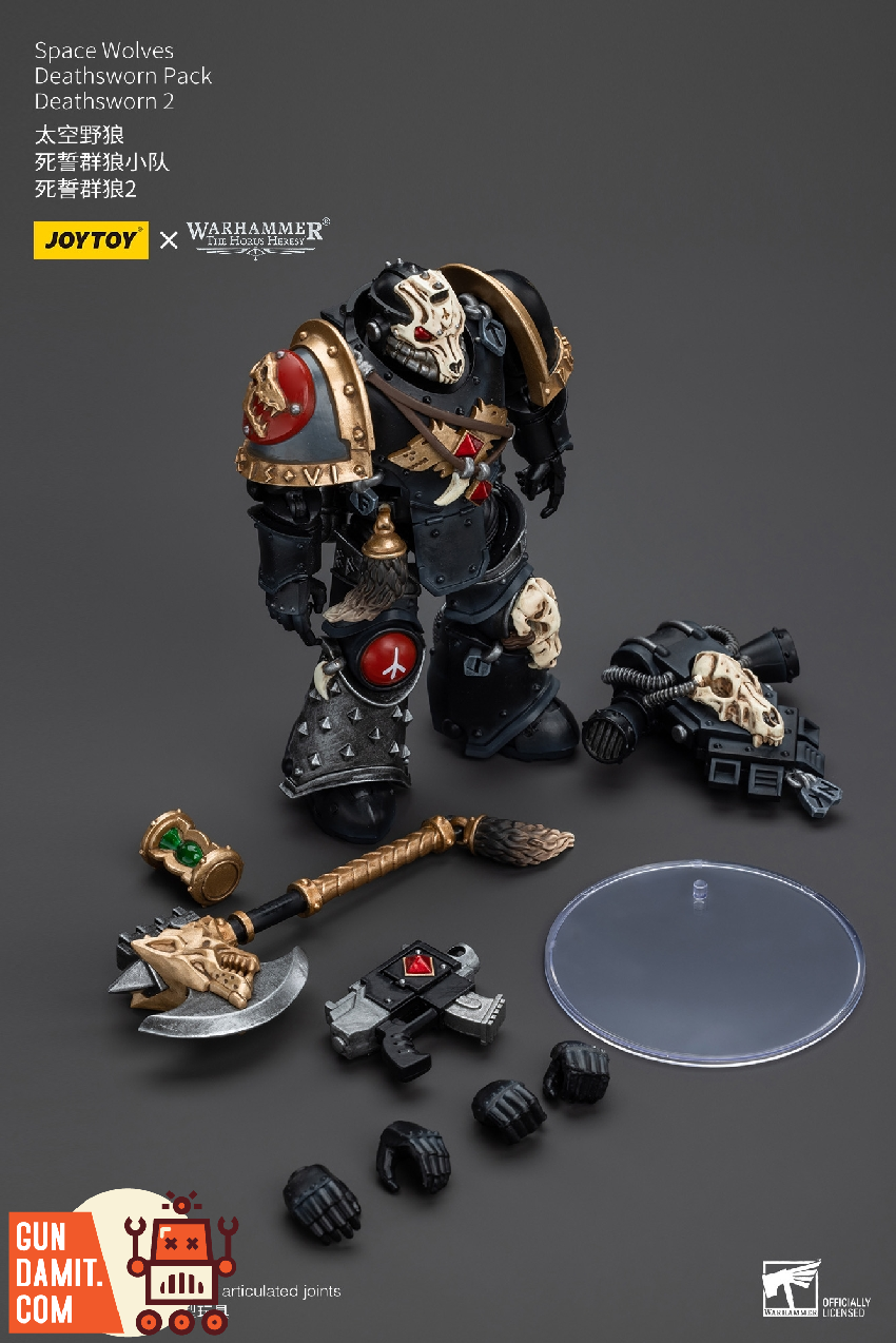 JoyToy Deathsworn 2 figure with full accessories and stand JoyToy Deathsworn 2 figure with full accessories and stand