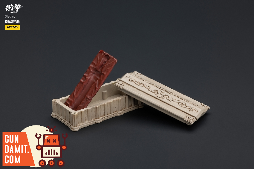JoyToy Strife Roman Republic sarcophagus accessory with carved relief detail JoyToy Strife Roman Republic sarcophagus accessory with carved relief detail