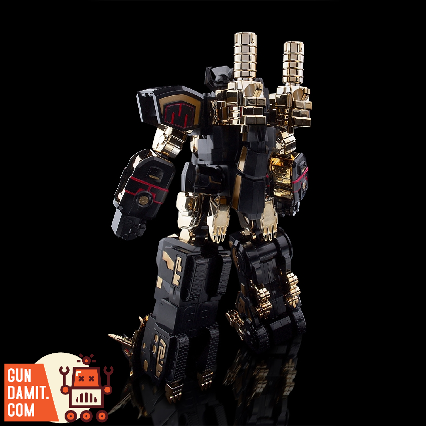 Sentinel Furai Megazord black edition side view with sword weapon Sentinel Furai Megazord black edition side view with sword weapon