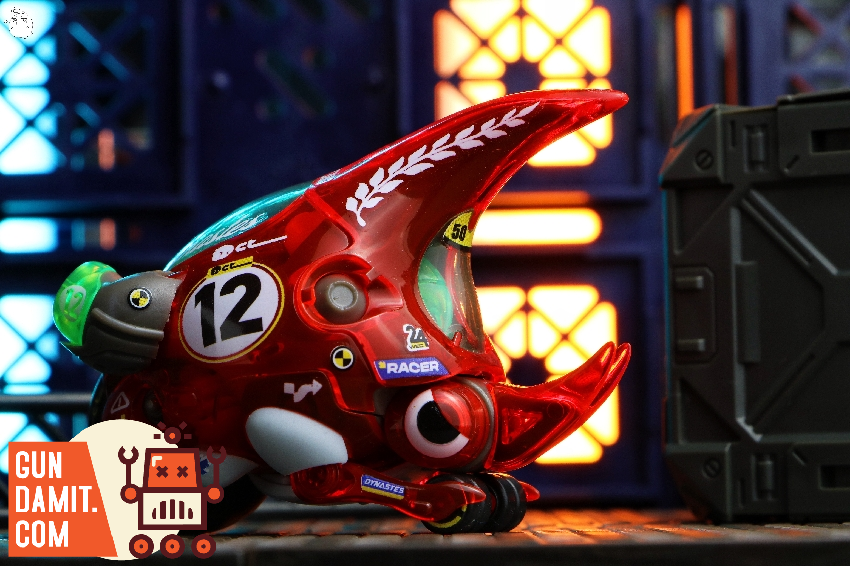 Earnestcore Craft Lunchbox beetle mecha red clear parts detail Earnestcore Craft Lunchbox beetle mecha red clear parts detail