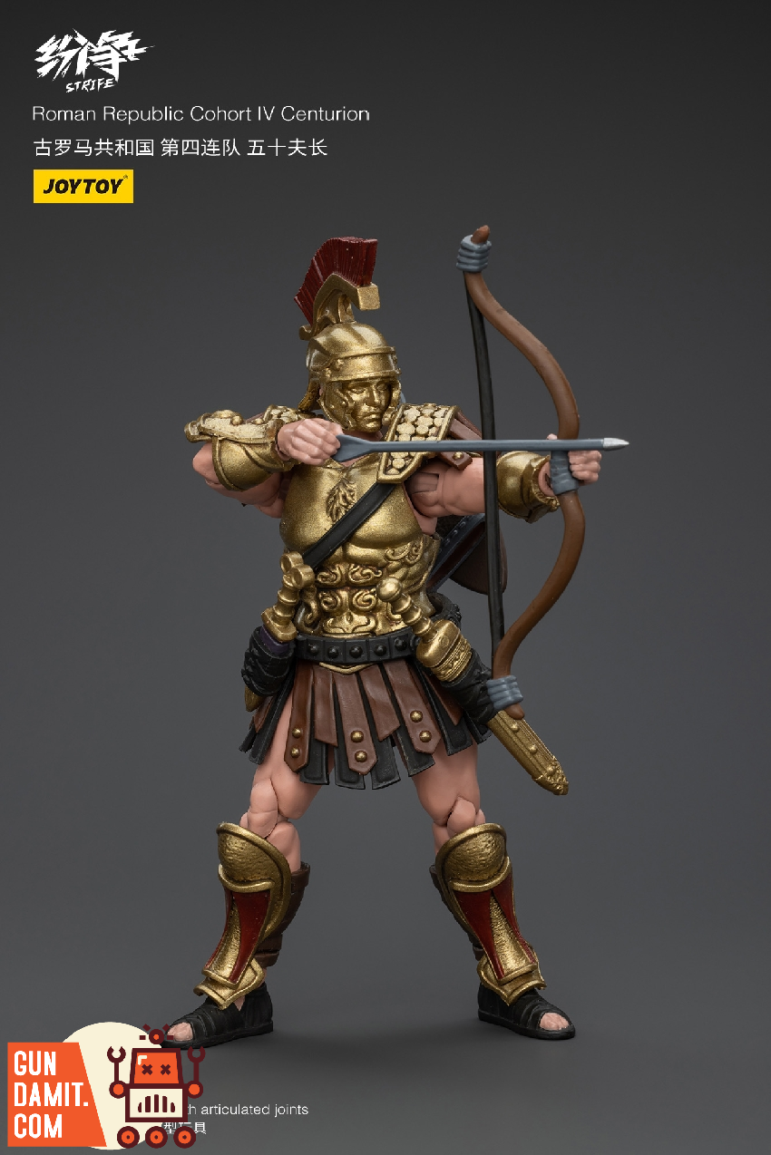 JoyToy Strife Cohort IV Centurion bow and arrow action pose JoyToy Strife Cohort IV Centurion bow and arrow action pose