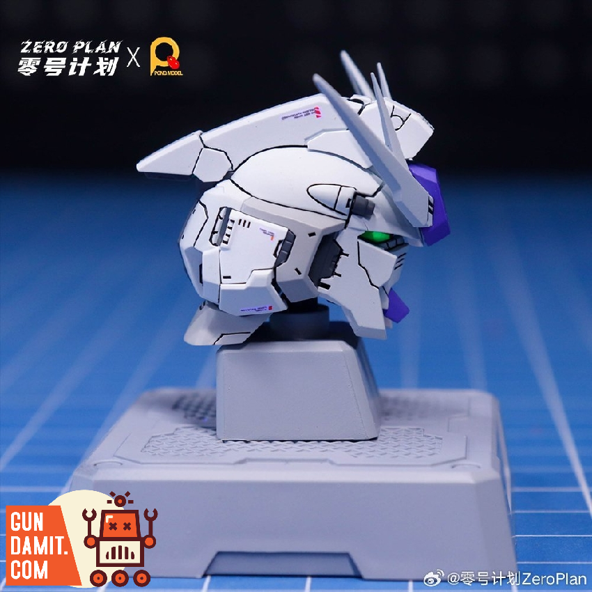 ZeroPlan Hi-Nu Gundam head sculpt mod parts complete set ZeroPlan Hi-Nu Gundam head sculpt mod parts complete set