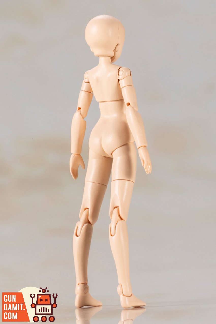Kotobukiya FG071X Prime Body rear three-quarter view showing joint detail Kotobukiya FG071X Prime Body rear three-quarter view showing joint detail