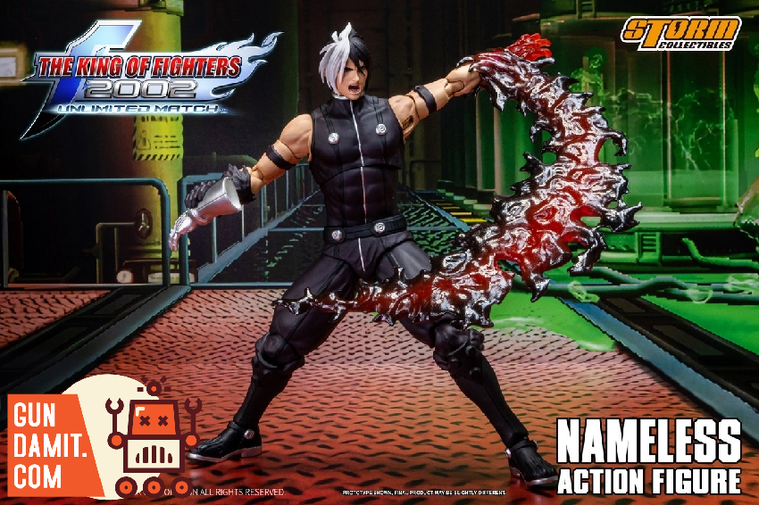 Storm Toys KOF 2002 Nameless flame burst special attack effect Storm Toys KOF 2002 Nameless flame burst special attack effect