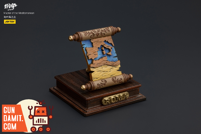 JoyToy Strife Cohort IV scroll map display rear three-quarter view JoyToy Strife Cohort IV scroll map display rear three-quarter view