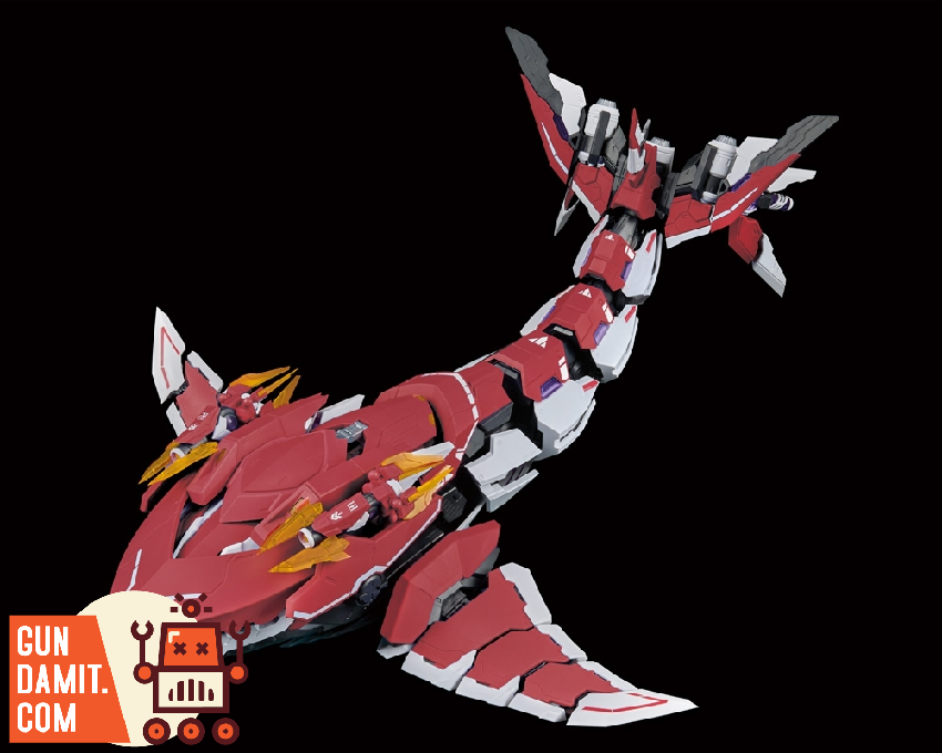MS General Sins Greed dynamic weapon pose with gold accents MS General Sins Greed dynamic weapon pose with gold accents