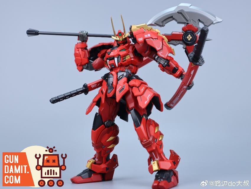 Moshow Progenitor Effect Takeda Shingen mecha figure armor detail Moshow Progenitor Effect Takeda Shingen mecha figure armor detail