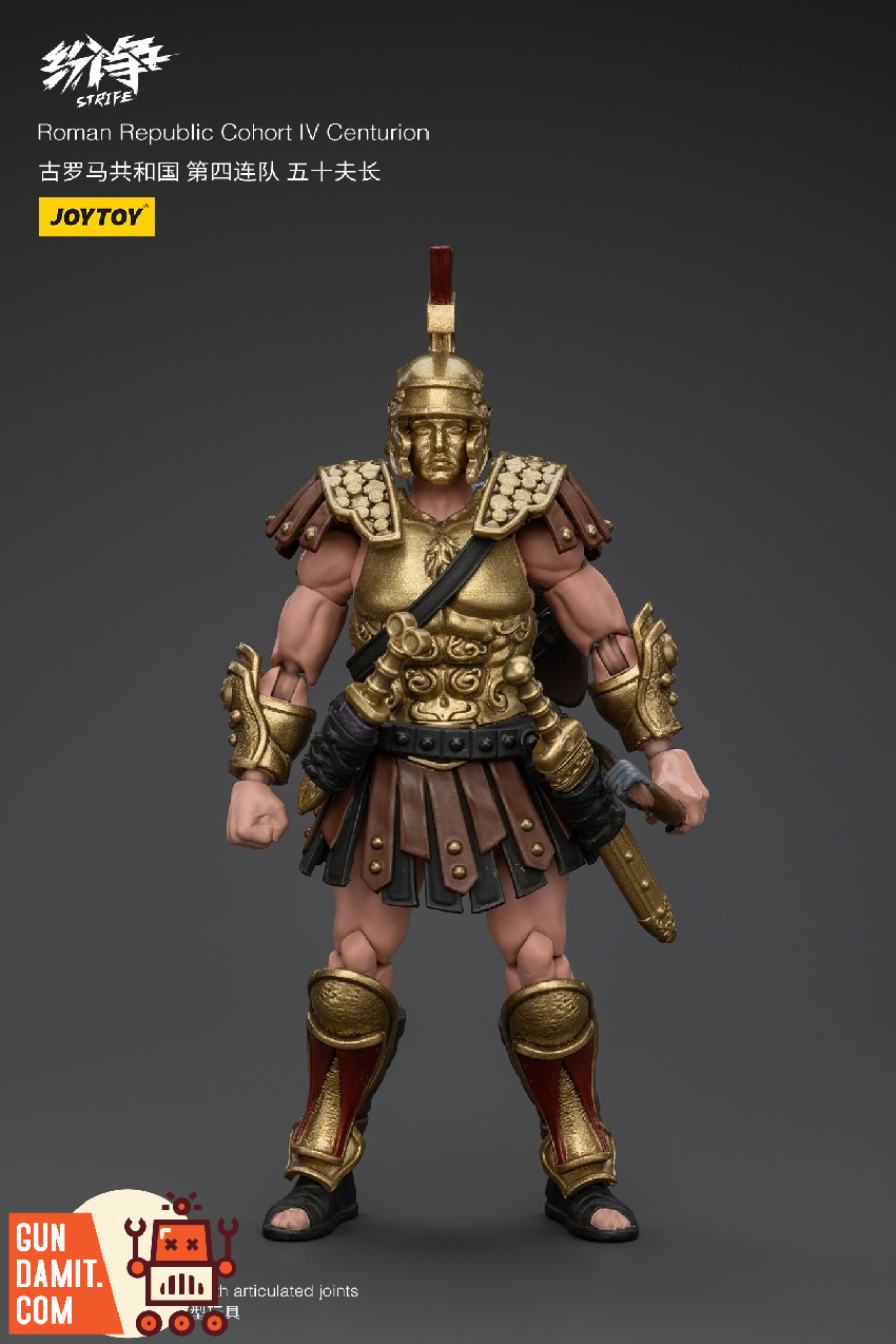 JoyToy 1/18 Roman Republic Centurion standing guard pose JoyToy 1/18 Roman Republic Centurion standing guard pose
