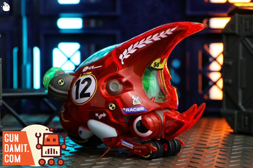 Earnestcore Craft Da Dou Maru red transparent armor close-up Earnestcore Craft Da Dou Maru red transparent armor close-up