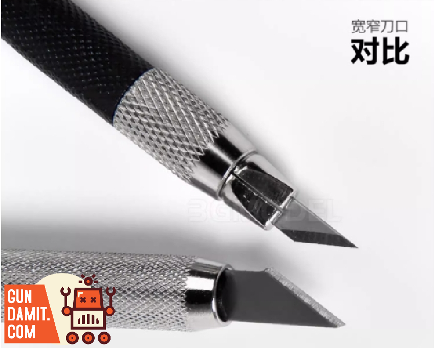 Ustar UA-1900 Pen Knife ergonomic handle detail Ustar UA-1900 Pen Knife ergonomic handle detail