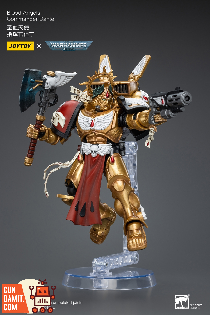 Blood Angels Commander Dante 1/18 figure with jump pack Blood Angels Commander Dante 1/18 figure with jump pack