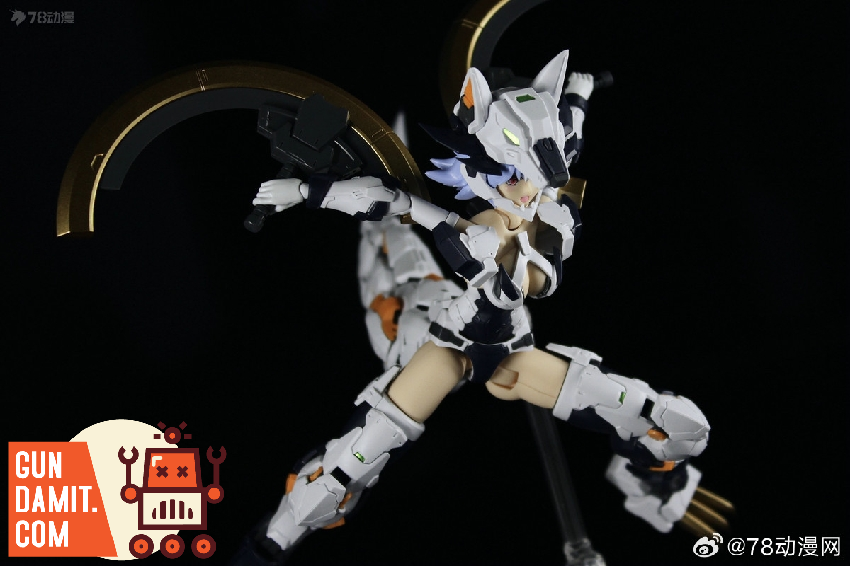 Eastern Model A.T.K. Girl Fenrir combat pose with dual weapons Eastern Model A.T.K. Girl Fenrir combat pose with dual weapons