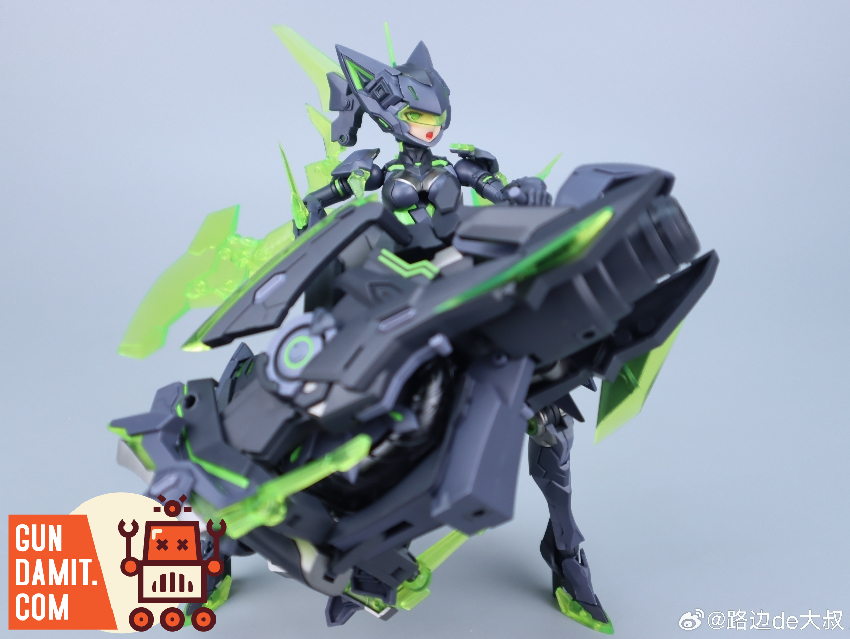 Animester Lady Sun Lastday mecha girl figure rear motorcycle view Animester Lady Sun Lastday mecha girl figure rear motorcycle view