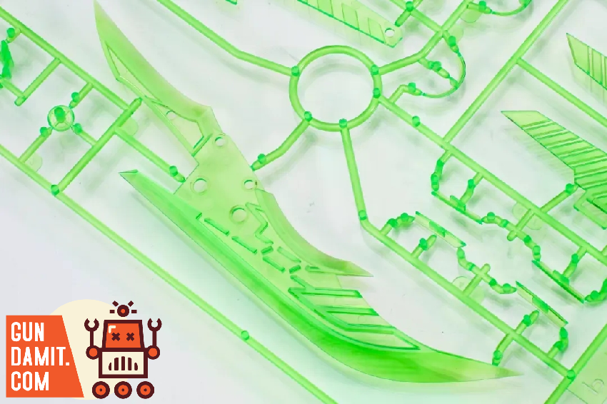 Play Club Y-20 clear green effect parts runner for energy weapons Play Club Y-20 clear green effect parts runner for energy weapons
