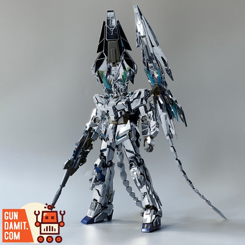 Daban 1/100 6642L MG Unicorn Gundam 03 Silver Phenex NT Model Kit