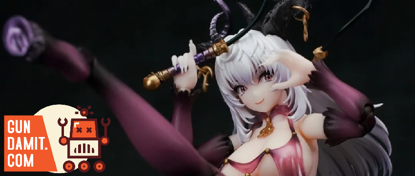 Snail Shell 1/12 Succubus Lustia close-up with horns and weapon Snail Shell 1/12 Succubus Lustia close-up with horns and weapon