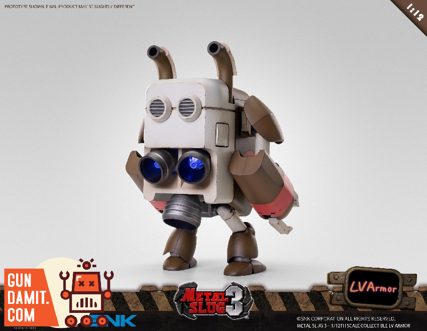 LV Armor Metal Slug tank cannon detail LV Armor Metal Slug tank cannon detail