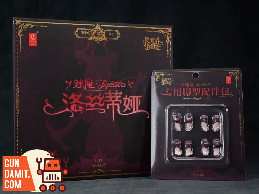 Snail Shell Succubus Lustia packaging box with interchangeable faces Snail Shell Succubus Lustia packaging box with interchangeable faces