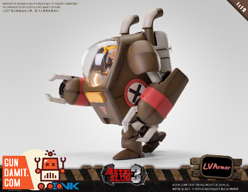 Metal Slug 3 LV Armor rear detail Metal Slug 3 LV Armor rear detail