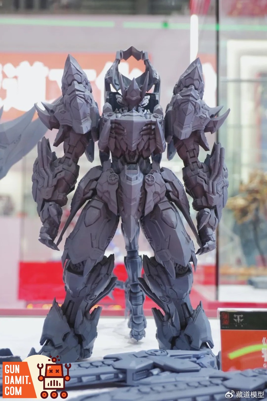 CangDao Model Four Fierce Beasts Gulosity unpainted prototype front view CangDao Model Four Fierce Beasts Gulosity unpainted prototype front view