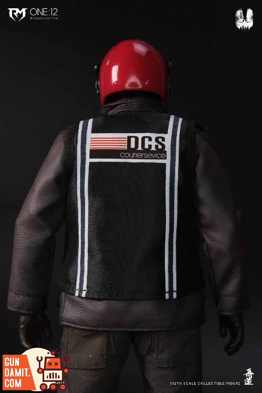 RM001C Destroyer Deluxe rear jacket DCS branding view RM001C Destroyer Deluxe rear jacket DCS branding view