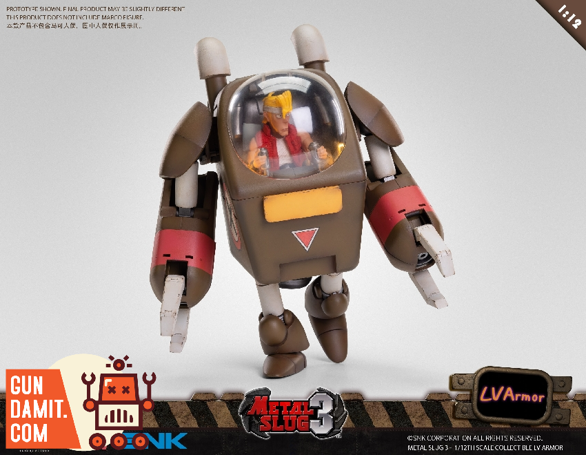 Tunshi Metal Slug LV Armor side view with treads Tunshi Metal Slug LV Armor side view with treads