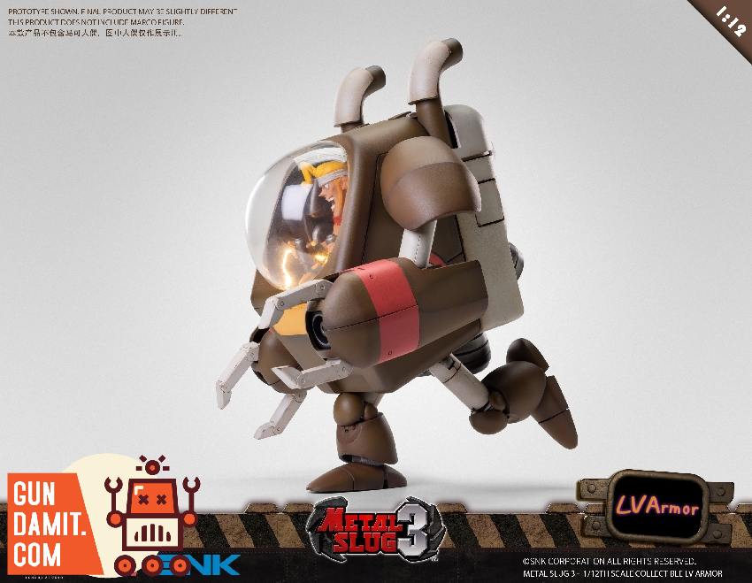 Metal Slug 3 LV Armor action display Metal Slug 3 LV Armor action display