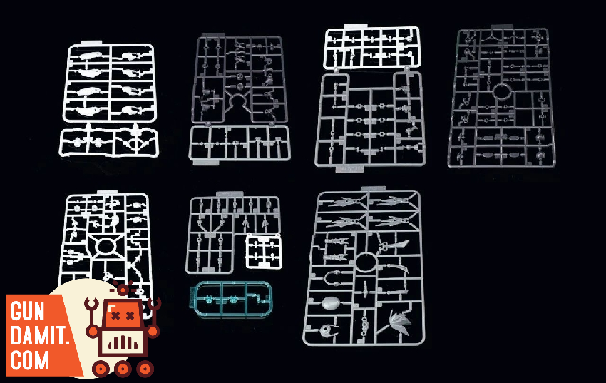 QuankaiStudio Gene Cross model components and runner layout QuankaiStudio Gene Cross model components and runner layout