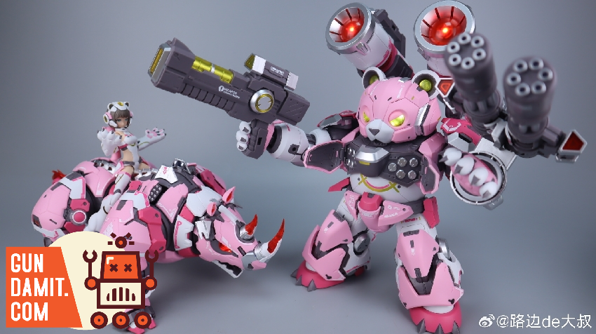 MS General Sloth mecha girl model kit assembled MS General Sloth mecha girl model kit assembled