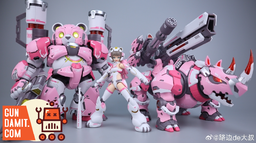MS General Sloth mecha girl close-up MS General Sloth mecha girl close-up