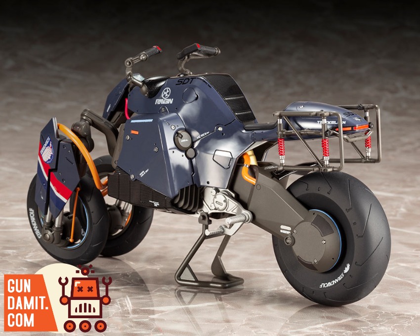 Kotobukiya KP514 Death Stranding Reverse Locomotive full view with display stand and detailed components Kotobukiya KP514 Death Stranding Reverse Locomotive full view with display stand and detailed components
