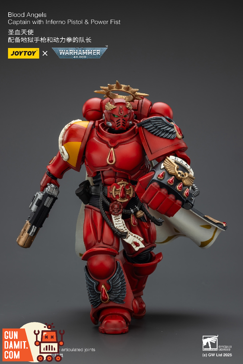 JoyToy Blood Angels Captain JT01772 view 21 JoyToy Blood Angels Captain JT01772 view 21
