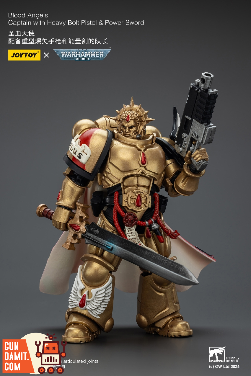 JoyToy Blood Angels Captain JT01796 view 17 JoyToy Blood Angels Captain JT01796 view 17