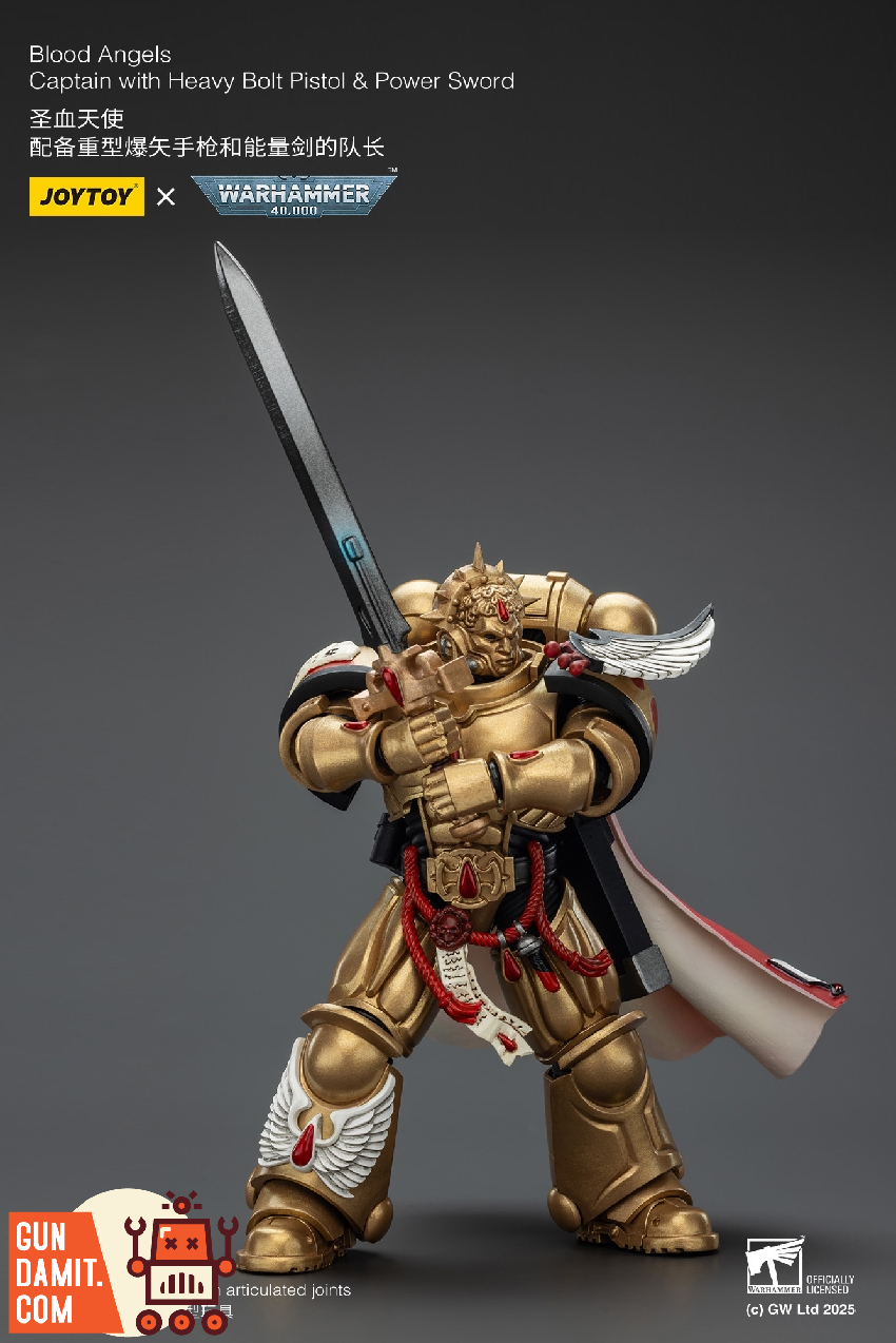 JoyToy Blood Angels Captain JT01796 view 22 JoyToy Blood Angels Captain JT01796 view 22