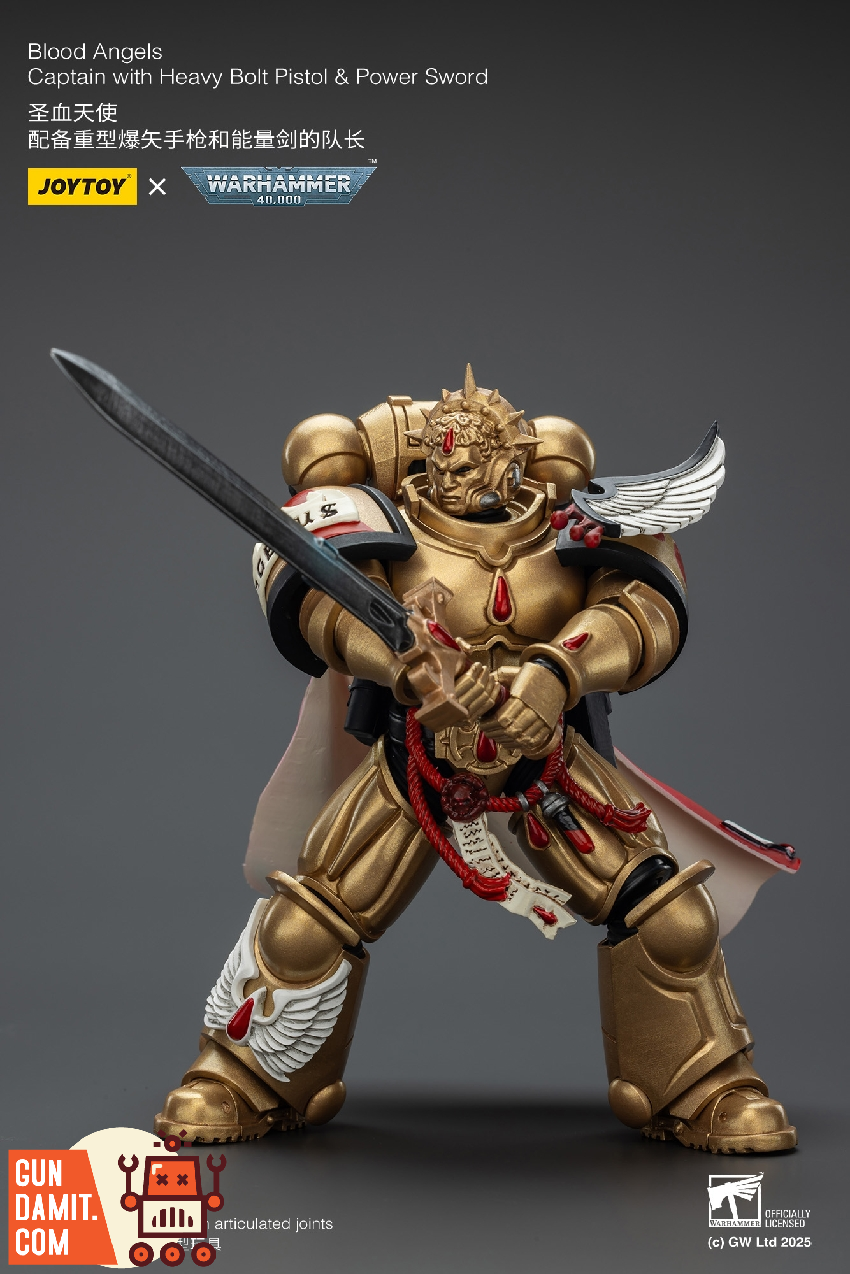 JoyToy Blood Angels Captain JT01796 view 23 JoyToy Blood Angels Captain JT01796 view 23