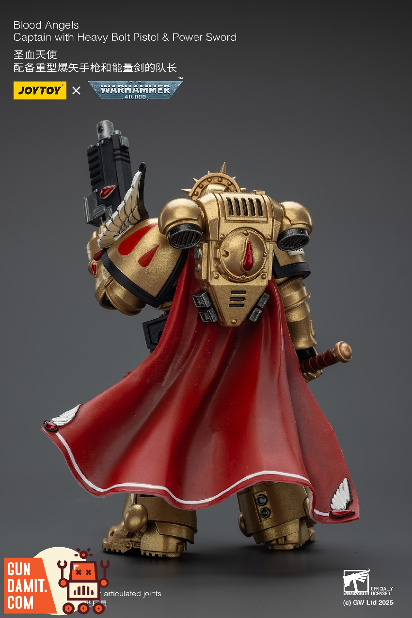 JoyToy Blood Angels Captain JT01796 view 18 JoyToy Blood Angels Captain JT01796 view 18
