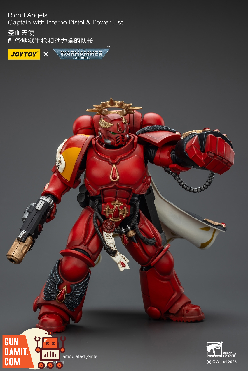 JoyToy Blood Angels Captain JT01772 view 20 JoyToy Blood Angels Captain JT01772 view 20