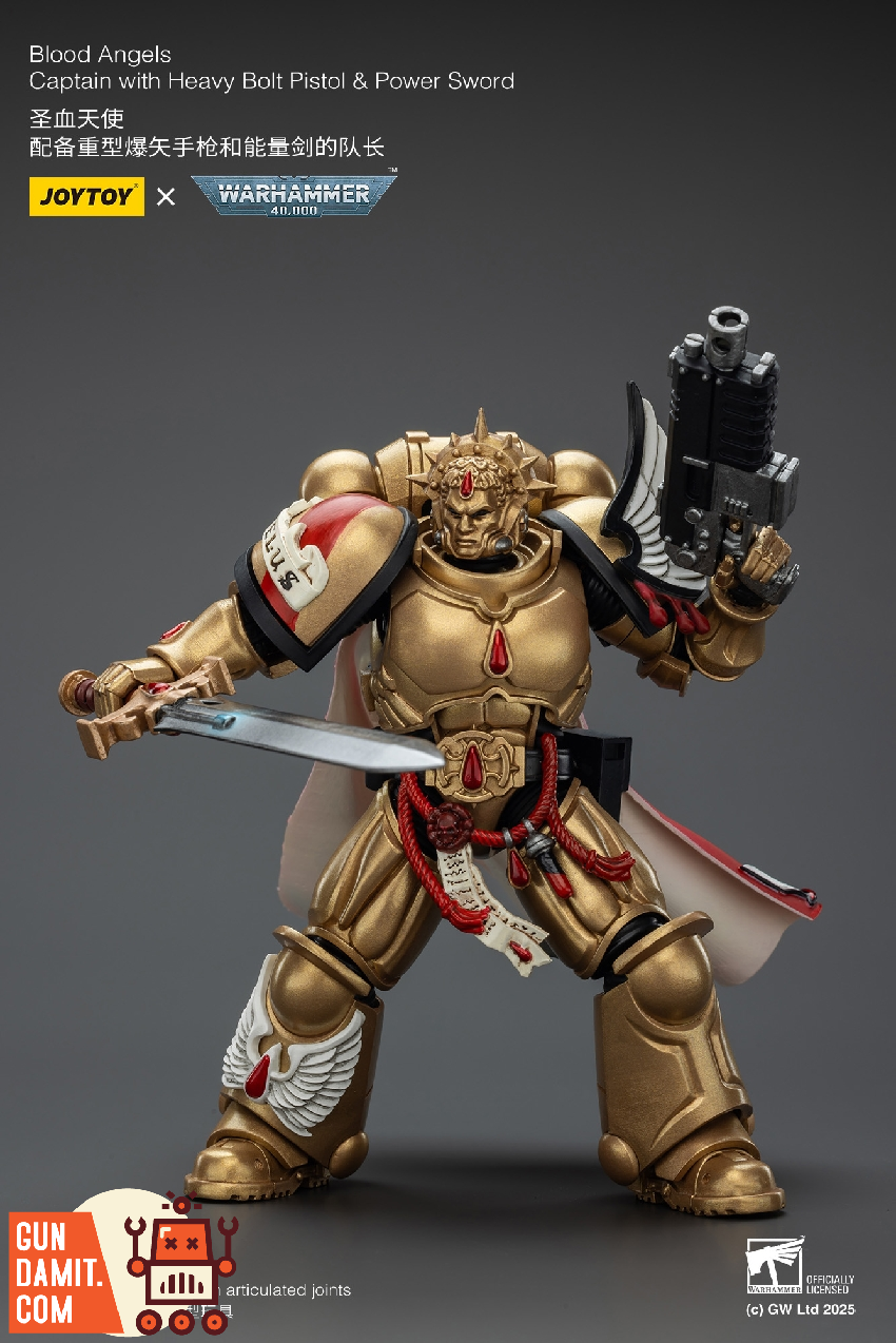JoyToy Blood Angels Captain JT01796 view 19 JoyToy Blood Angels Captain JT01796 view 19