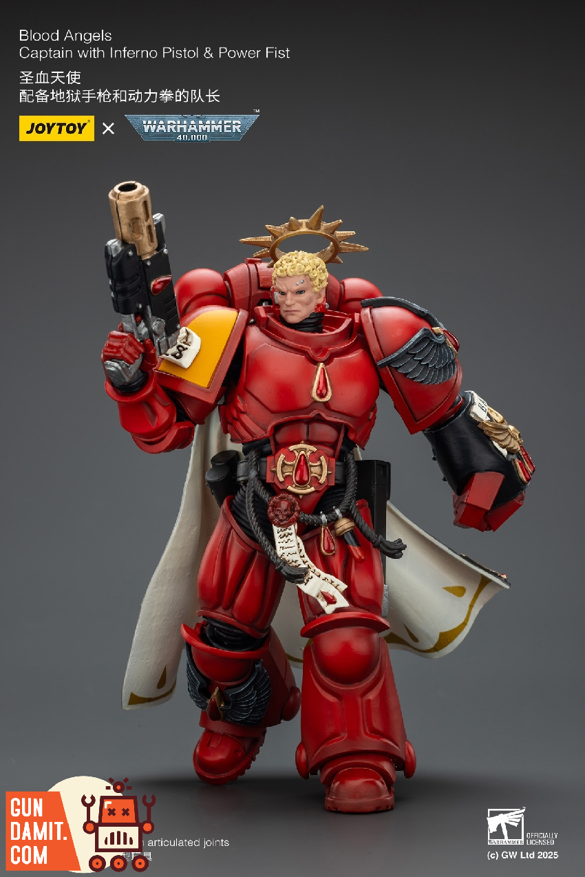 JoyToy Blood Angels Captain JT01772 view 23 JoyToy Blood Angels Captain JT01772 view 23
