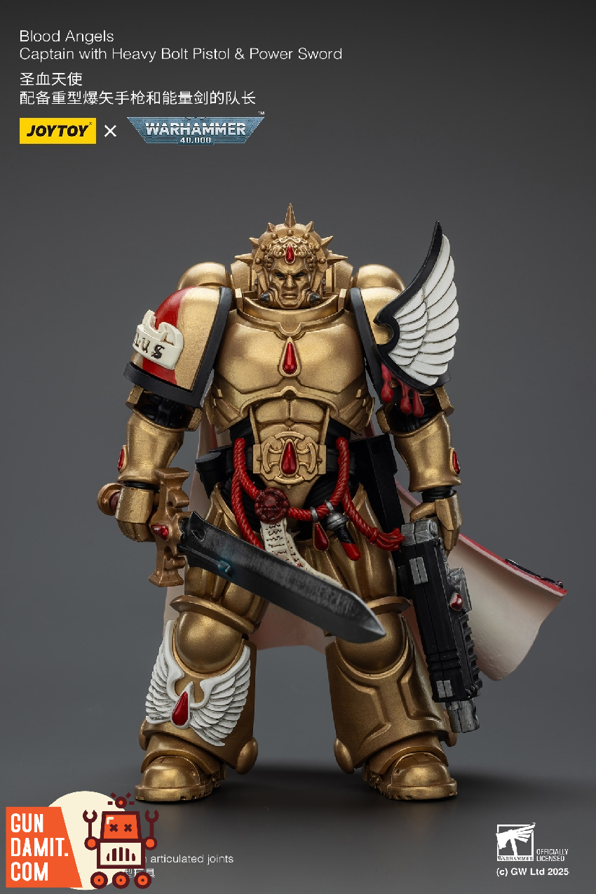 JoyToy Blood Angels Captain JT01796 view 16 JoyToy Blood Angels Captain JT01796 view 16