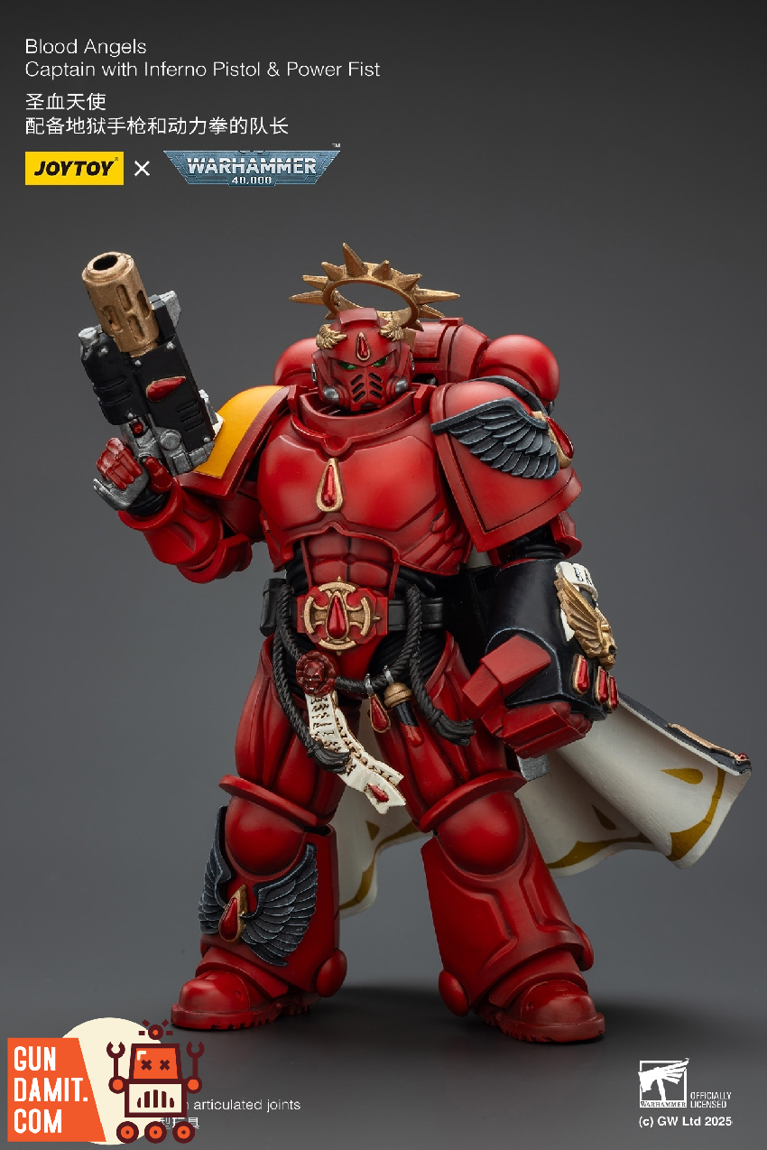 JoyToy Blood Angels Captain JT01772 view 17 JoyToy Blood Angels Captain JT01772 view 17