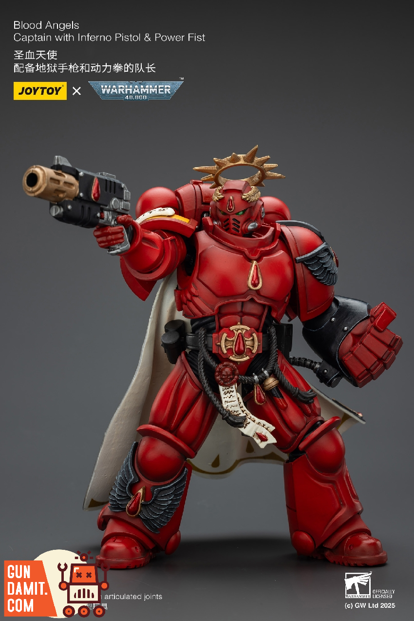 JoyToy Blood Angels Captain JT01772 view 19 JoyToy Blood Angels Captain JT01772 view 19