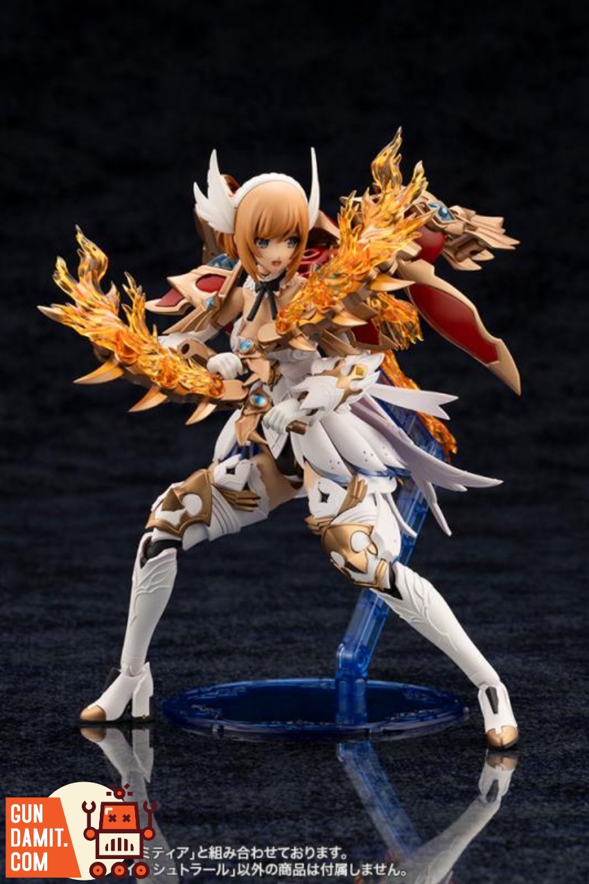 Kotobukiya Flame Straile leg detail Kotobukiya Flame Straile leg detail