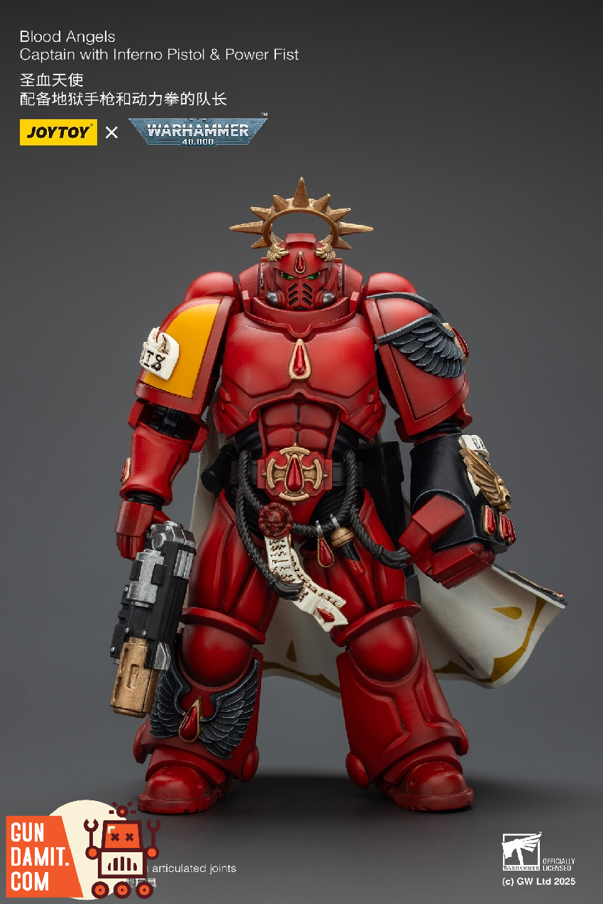 JoyToy Blood Angels Captain JT01772 view 16 JoyToy Blood Angels Captain JT01772 view 16