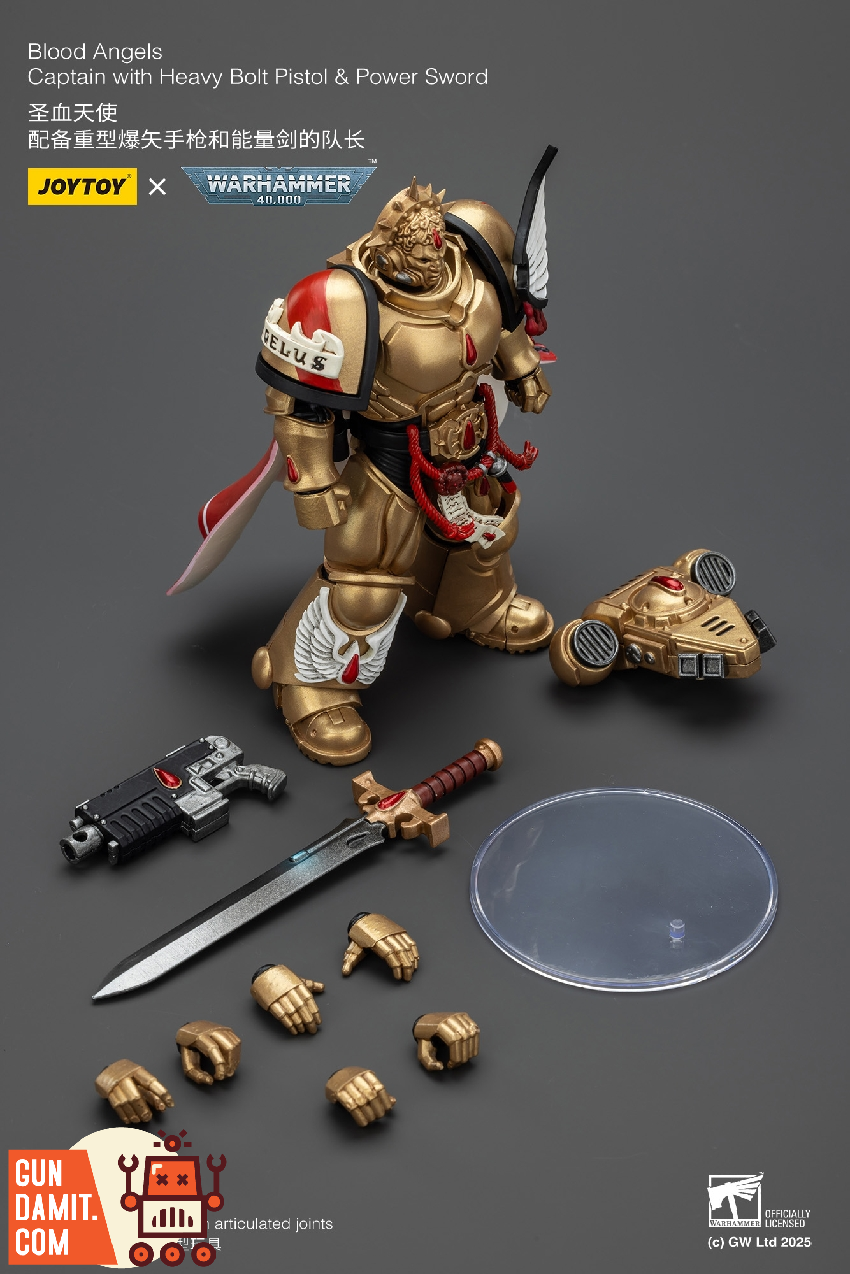 JoyToy Blood Angels Captain JT01796 view 24 JoyToy Blood Angels Captain JT01796 view 24