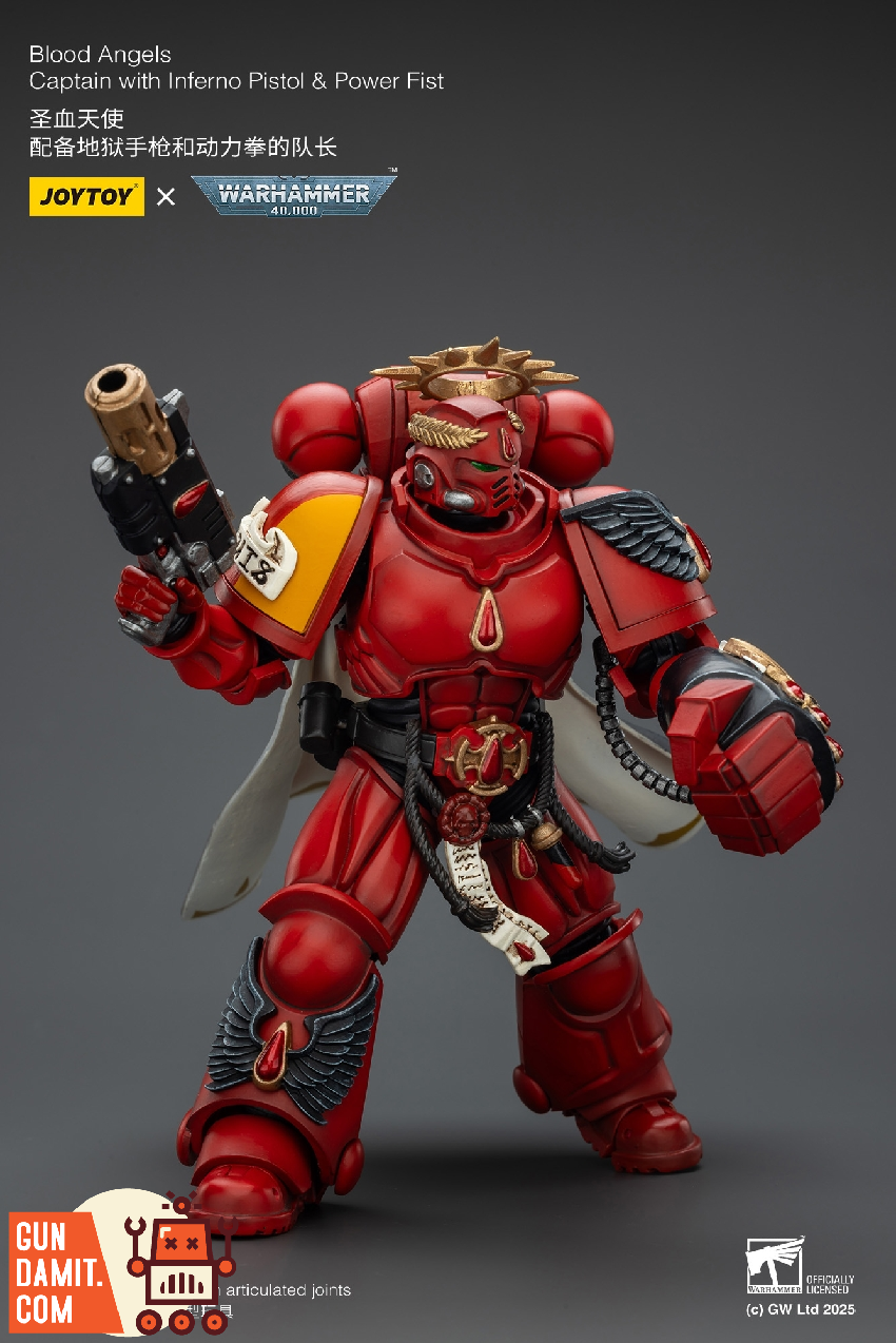 JoyToy Blood Angels Captain JT01772 view 22 JoyToy Blood Angels Captain JT01772 view 22