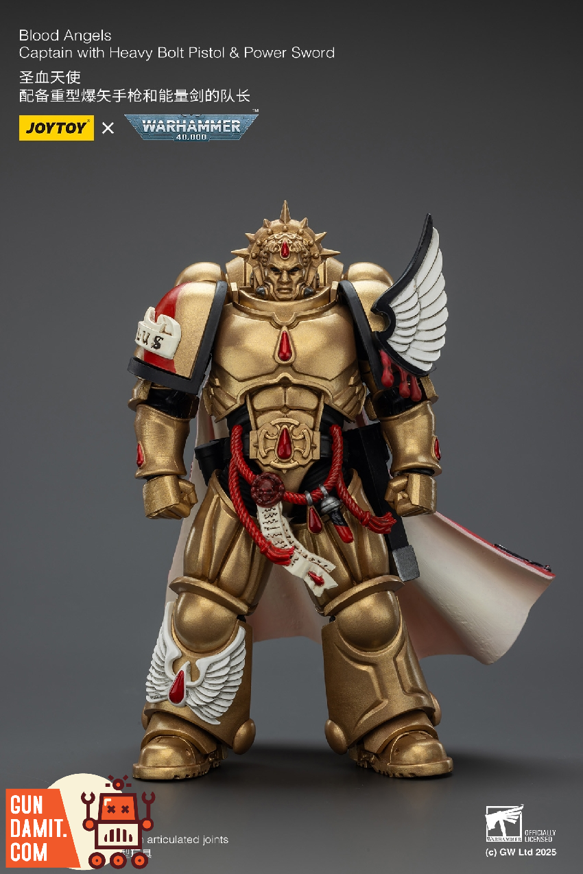 JoyToy Blood Angels Captain JT01796 view 15 JoyToy Blood Angels Captain JT01796 view 15