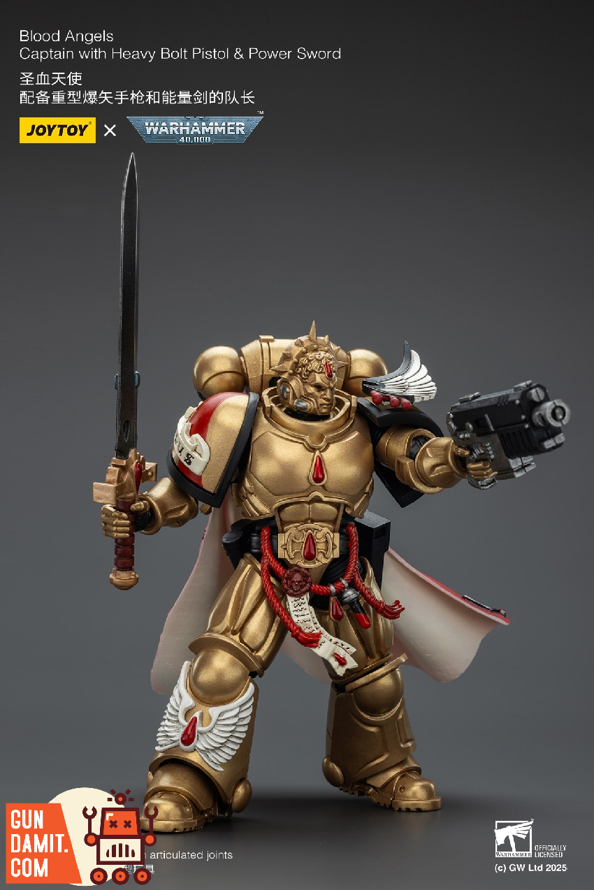 JoyToy Blood Angels Captain JT01796 view 21 JoyToy Blood Angels Captain JT01796 view 21